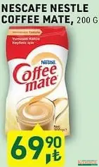 NESTLE COFFEE MATE KAHVE KREMASI 200 G NESTLE COFFEE MATE KAHVE KREMASI 200 G